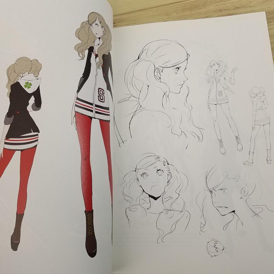 ゲーム関連[ペルソナ5 公式設定画集] P5 設定資料集 ファミ通責任編集