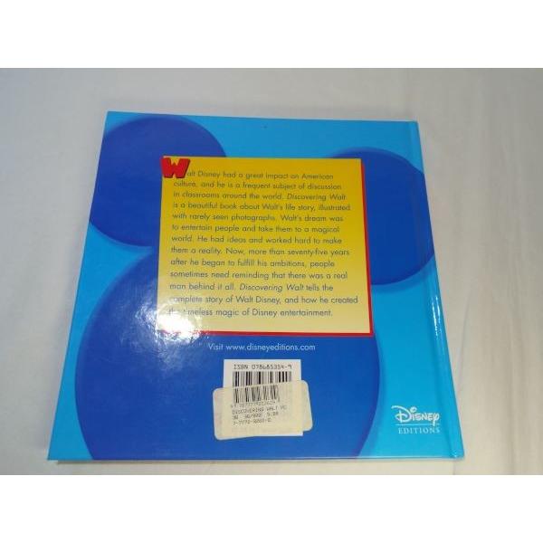 アニメ系[DISCOVERING WALT : The Magical Life of Walt Disney] ウォルト・ディズニーの伝記 ...
