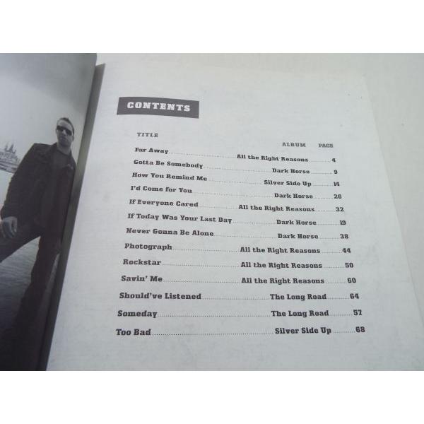 楽譜[ニッケルバック NICKELBACK : EASY PIANO ANTHOLOGY] 洋楽 ロック