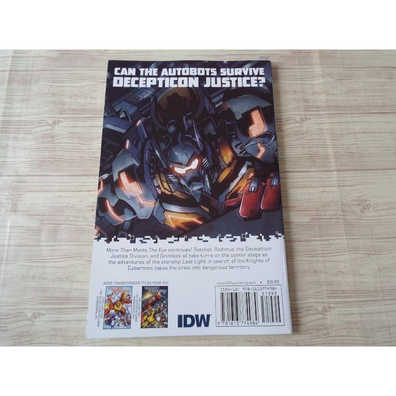 アメコミ[トランスフォーマー THE TRANSFORMERS : MORE THAN MEETS EYE