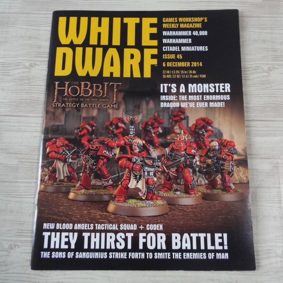 ゲーム雑誌[週刊ホワイトドワーフ 45号 WHITE DWARF 2014.12.6