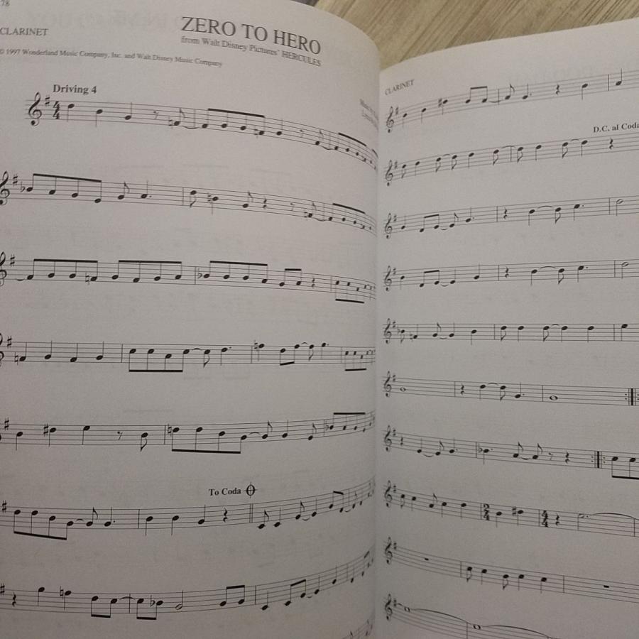 楽譜 クラリネット ディズニーソングス Clarinet Big Book Of Disney Songs 72曲 ディズニー楽譜 輸入楽譜 日本未公開作品からも Boko1234musx Funfunほうむず 通販 Yahoo ショッピング