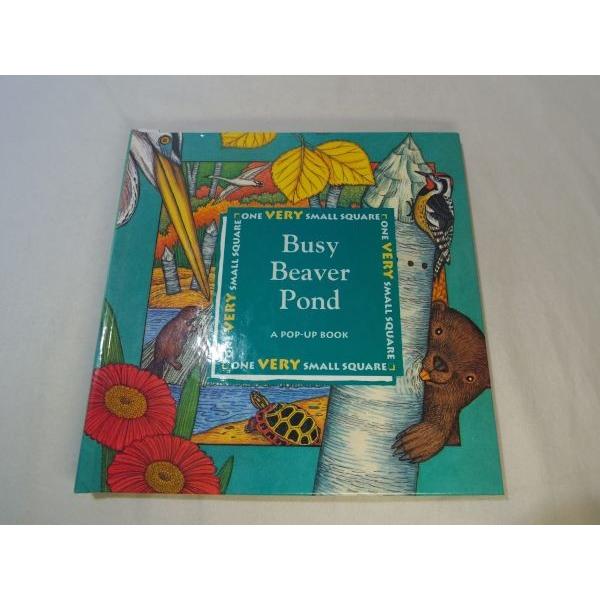仕掛絵本[Busy Beaver Pond : A POP-UP BOOK] 洋書 英語絵本