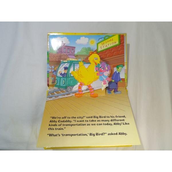 仕掛絵本[セサミストリート Big Bird in the City] 洋書 ビッグ