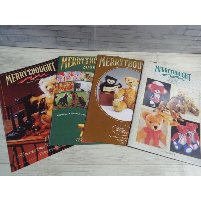 テディベア メリーソート MERRY THOUGHT カタログ 4冊セット（1998年