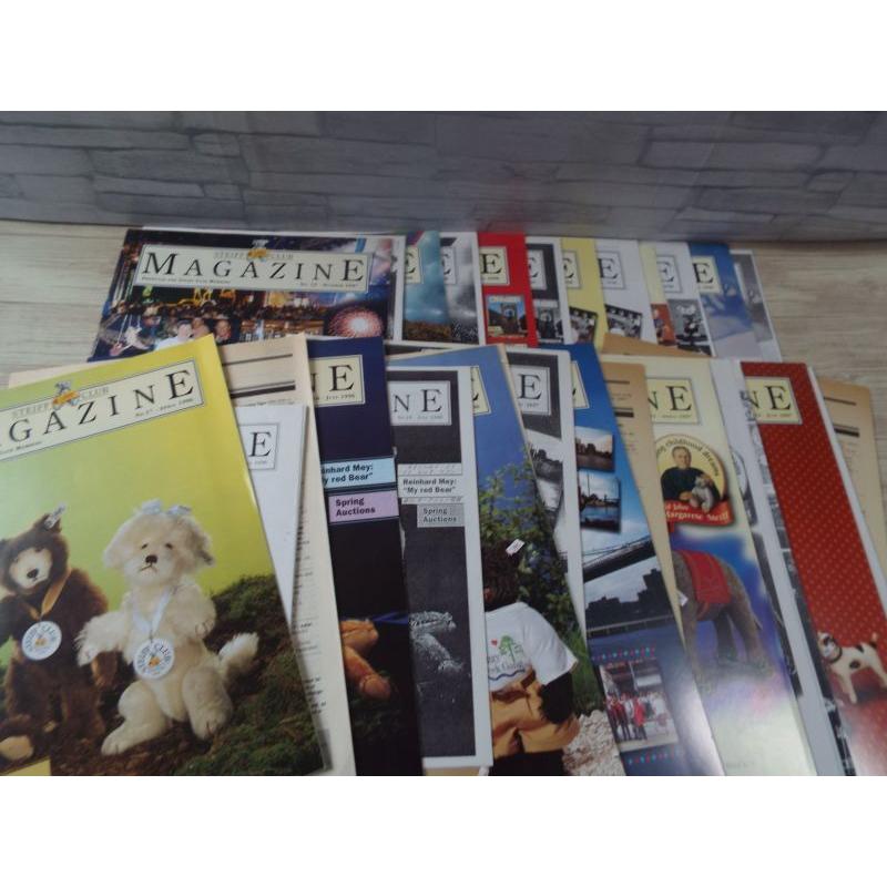 人形系[テディベア STEIFF CLUB MAGAZINE 44冊セット(No.17-66 人形系[テディベア STEIFF CLUB MAGAZINE 44冊セット(No.17-66
