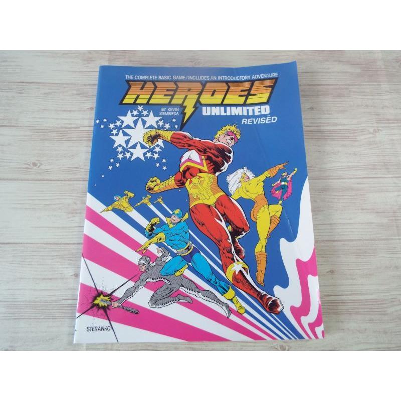 Trpg Heroes Unlimited Reviced 洋書 英語 ヒーローズ アンリミテッド 改訂版 ルールブック Boko1861trx467 Funfunほうむず 通販 Yahoo ショッピング