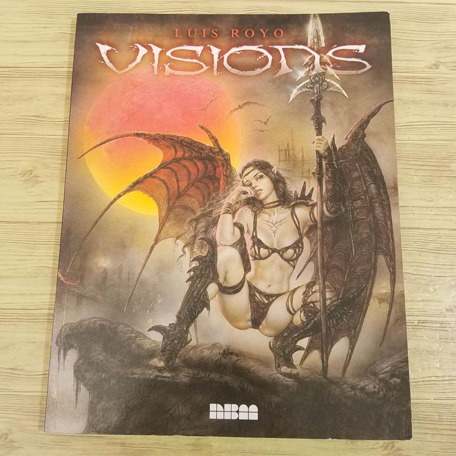 イラスト集[ルイス・ロヨ LUIS ROYO VISIONS] 洋書 英語 ファンタジー