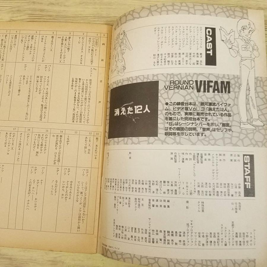 アニメ系[アニメディア 1985年4月号付録 銀河漂流バイファム/重 アニメ系[アニメディア 1985年4月号付録 銀河漂流バイファム/重