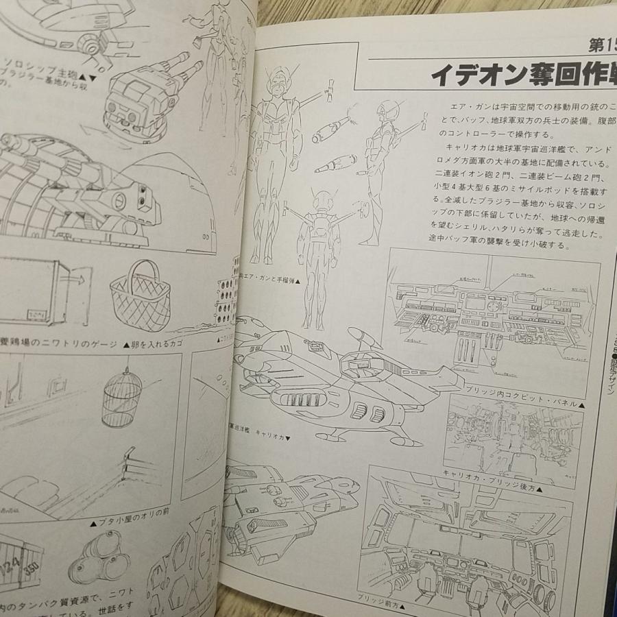 アニメ系[伝説巨神イデオン 記録全集2] 富野喜幸 設定資料集  80年代アニメ 懐かしアニメ｜funfunhomes｜09