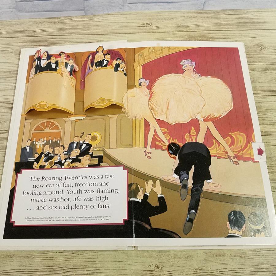 仕掛絵本[THE ROARING TWENTIES : A Spicy Pop-Up Book For Adults