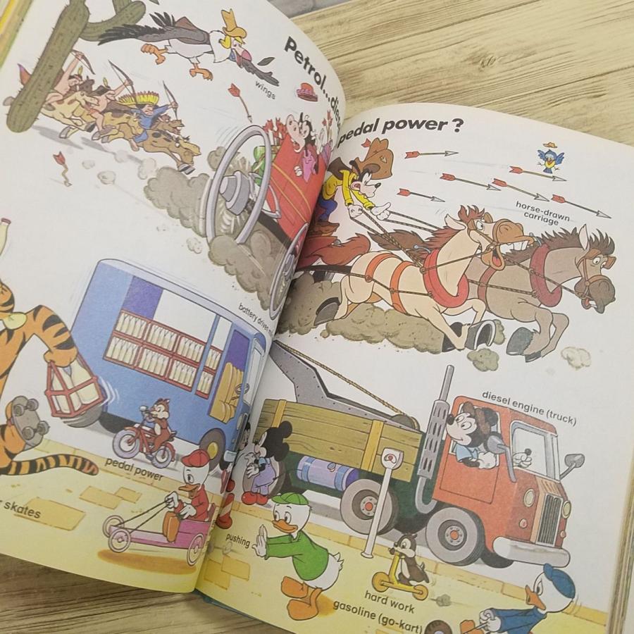 学習絵本[ディズニー ことば絵じてん（伝える言葉） Words that Tell