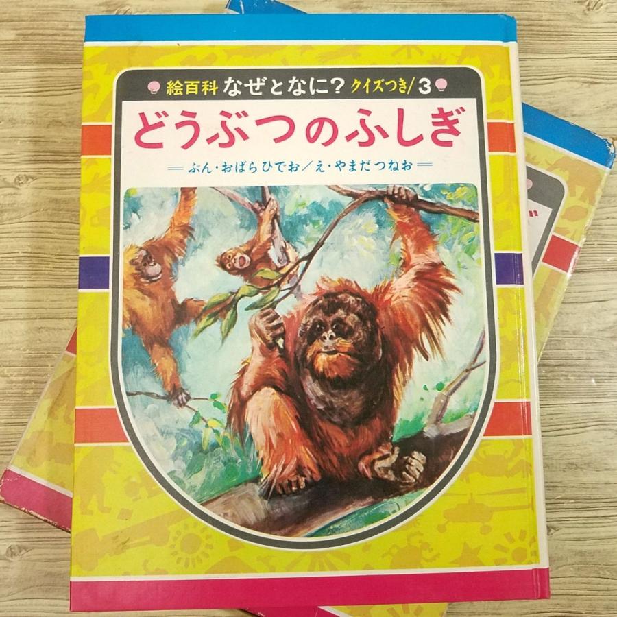 図鑑[絵百科 なぜとなに？ クイズつき 3 どうぶつのふしぎ（昭和44年