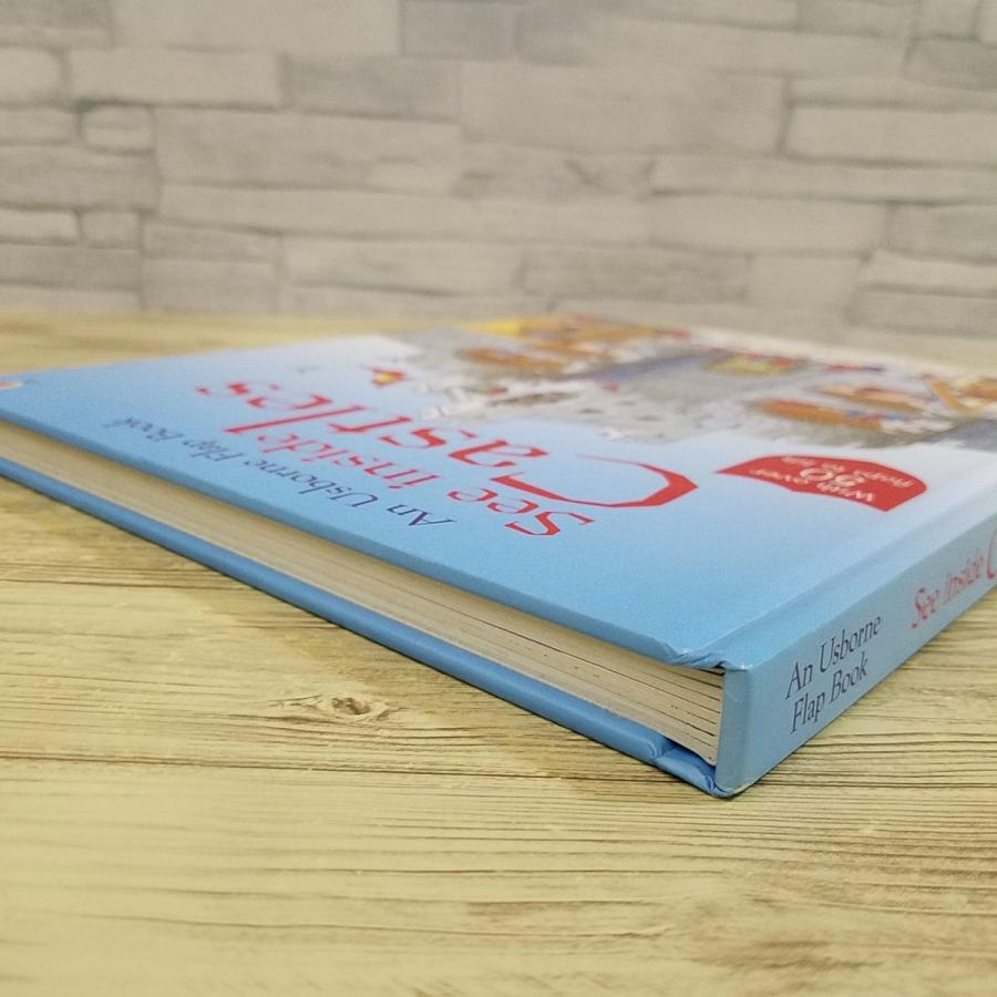 仕掛絵本[USBORNE フラップ・ブック ヨーロッパのお城をのぞこう！ See