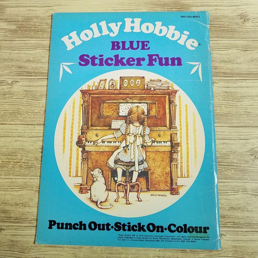 期間限定特価】ゲーム絵本[ホビー・ホリー Holly Hobbie BLUE Sticker