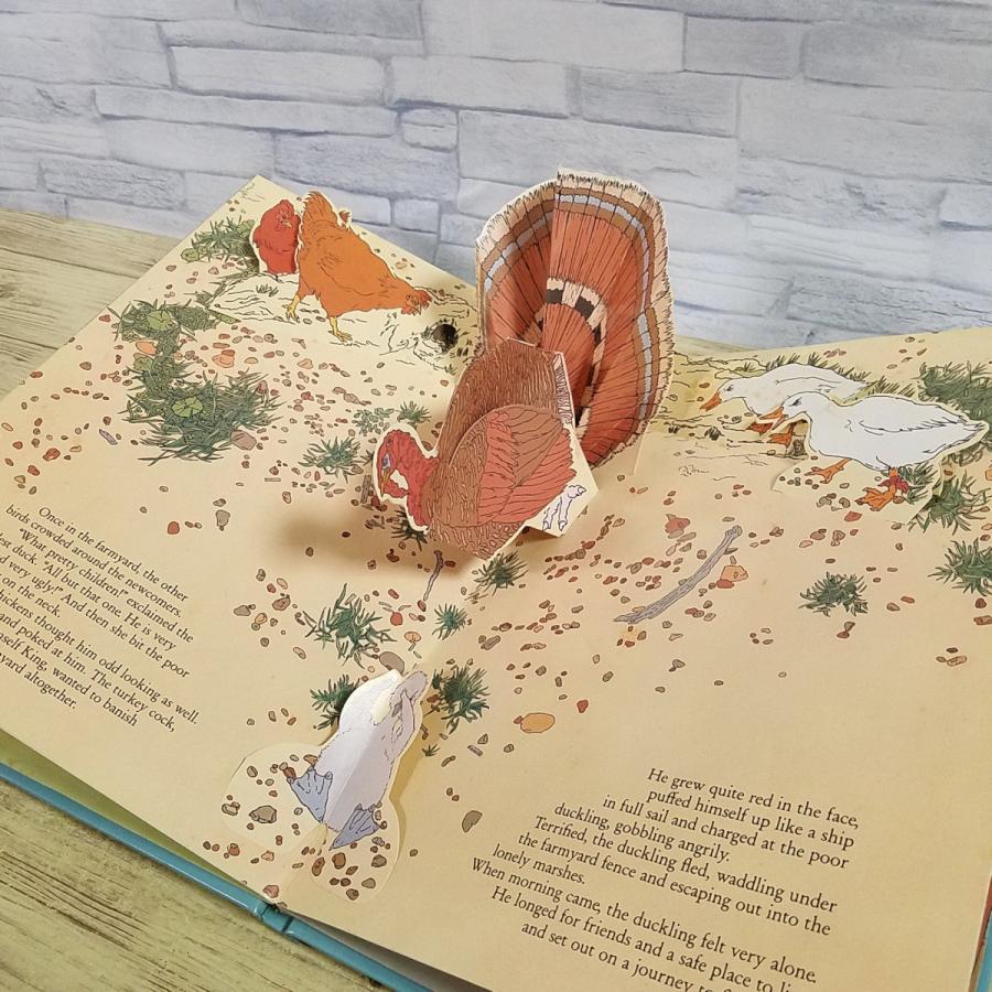 仕掛絵本[みにくいあひるのこ ポップアップブックTHE UGLY DUCKING: A