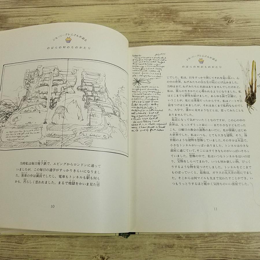 絵本[のばらの村 四季物語(カバー無し・傷みあり)] のばらの村の