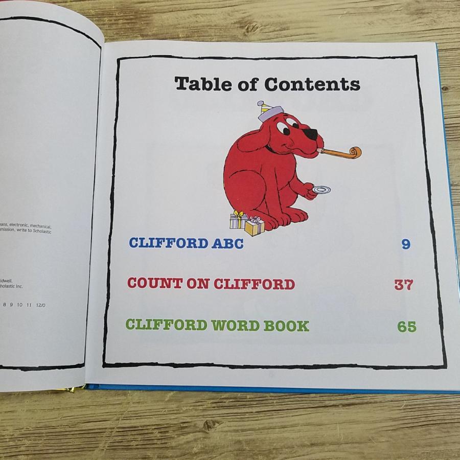 外国語絵本[クリフォード CLIFFORD: SCHOOL DAYS TREASURY] 学習絵本