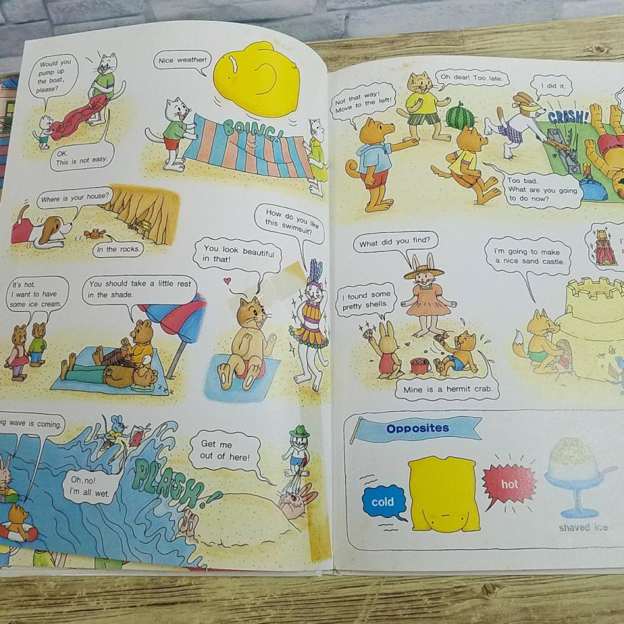 知育絵本[ENJOY ENGLISH WITH NOOBOW VOL.6 VACATION] 英語絵本 学習