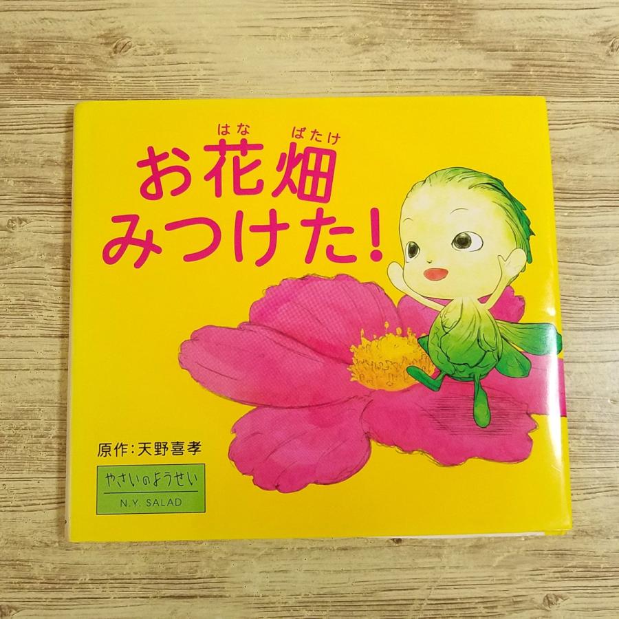 絵本[やさいのようせい N.Y. SALAD お花畑みつけた！] 天野喜孝 NHK