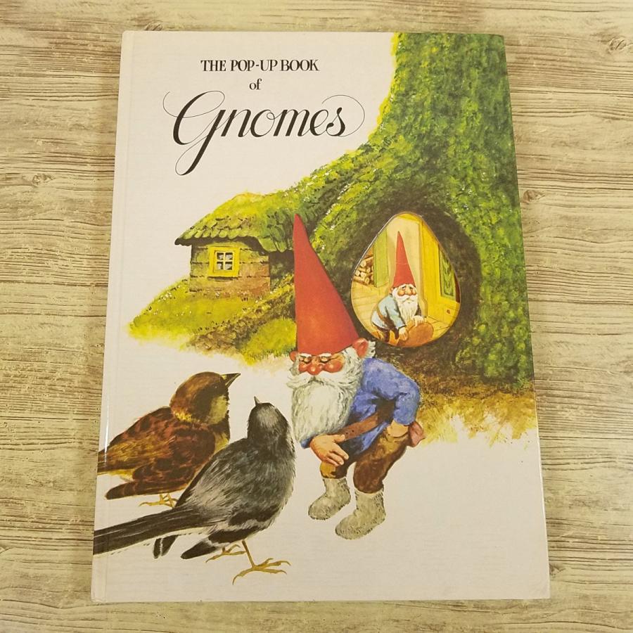 仕掛絵本[THE POP-UP BOOK of gnomes] 森の小人 ノーム ポップアップ