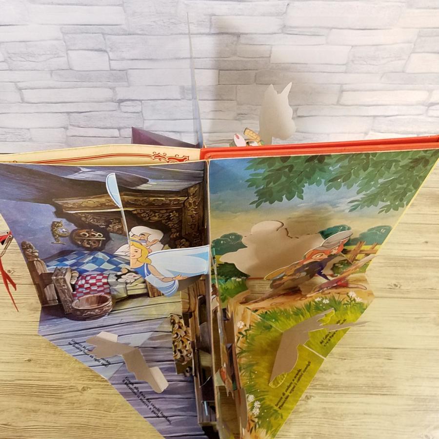 仕掛絵本[ディズニー ピノキオ メリーゴーラウンドしかけ絵本 WALT