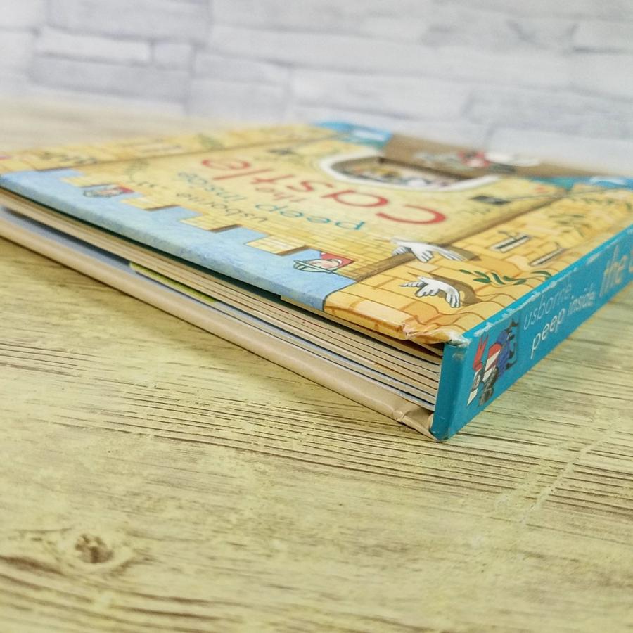 仕掛絵本[USBORNE フラップ・ブック ヨーロッパのお城をのぞこう！ See