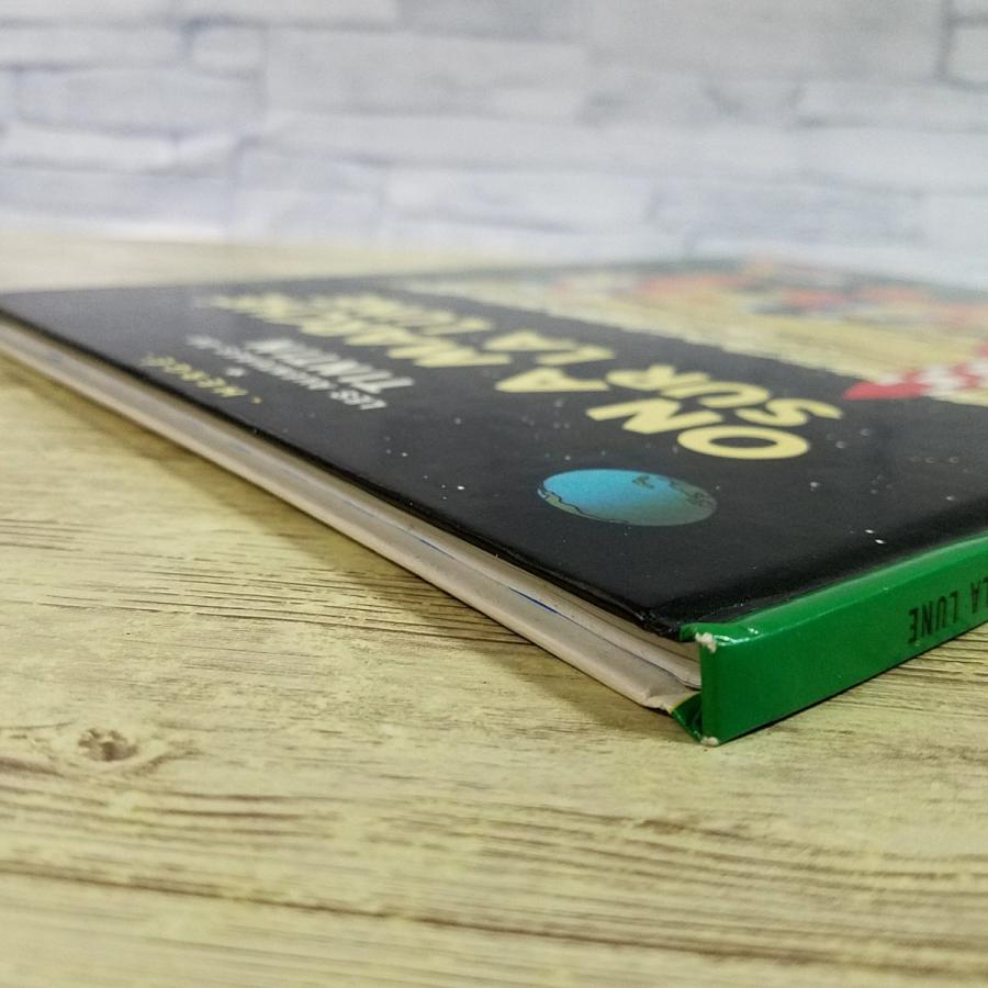 タンタンの冒険シリーズ 4冊セット　フランス語版 海外コミック[タンタンの冒険 フランス語版 月世界探検 ON A MARCHE