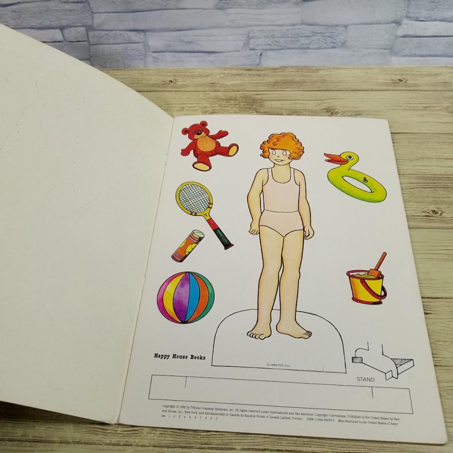 紙工作[アニー ペーパー・ドール・ブック Annie Paper Doll Book] 紙の