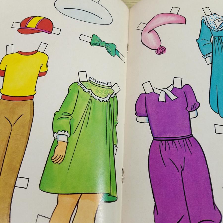 紙工作[アニー ペーパー・ドール・ブック Annie Paper Doll Book] 紙の