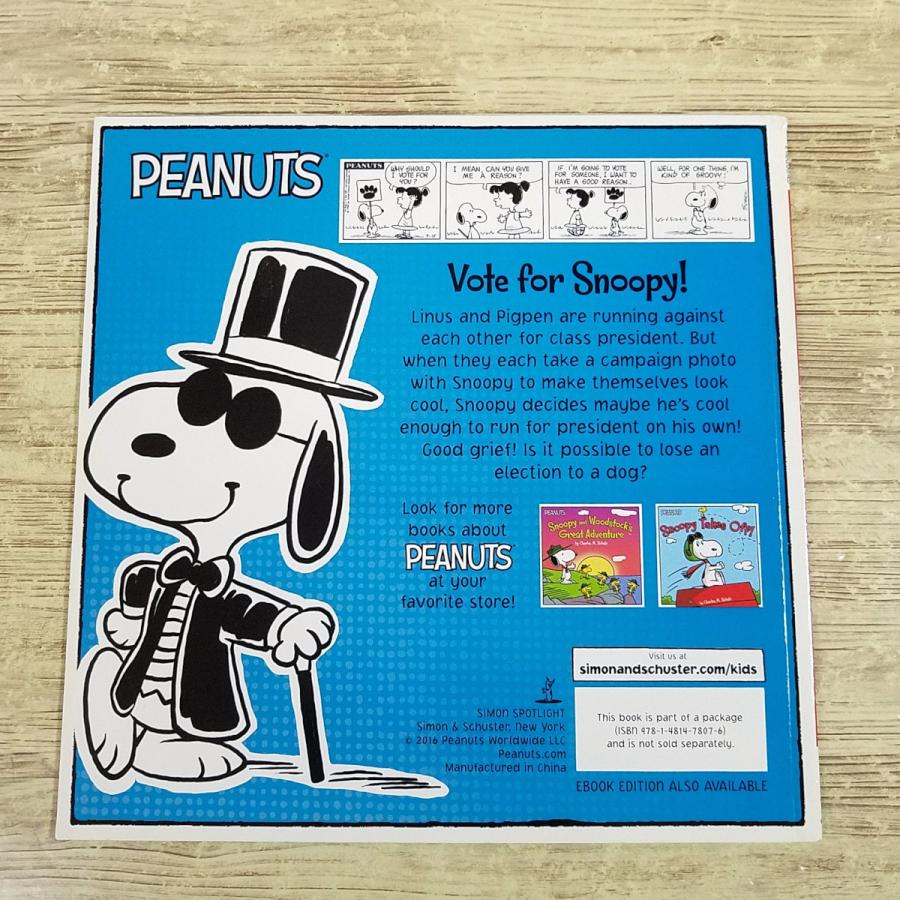 外国語絵本[ピーナッツ スヌーピーの大統領選 PEANUTS Snoopy for