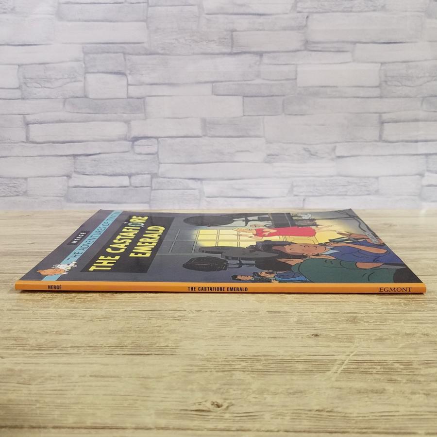 ☆チャーリーダミリオ　海外雑誌　洋書　3冊セット☆ 海外コミック[タンタンの冒険 英語版 THE CASTAFIORE EMERALD(ペーパー