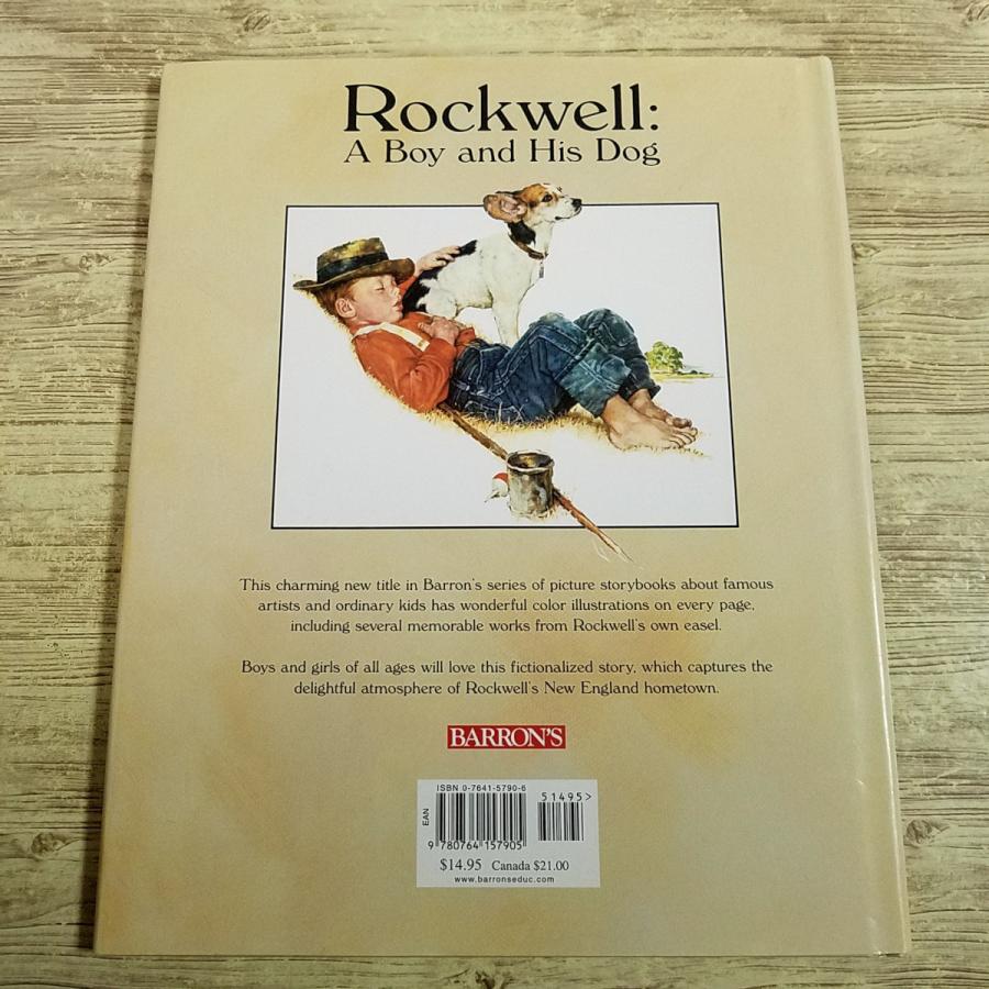 外国語絵本[ノーマン・ロックウェル 少年と犬 Rockwell: A Boy and His