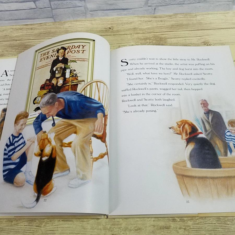 外国語絵本[ノーマン・ロックウェル 少年と犬 Rockwell: A Boy and His