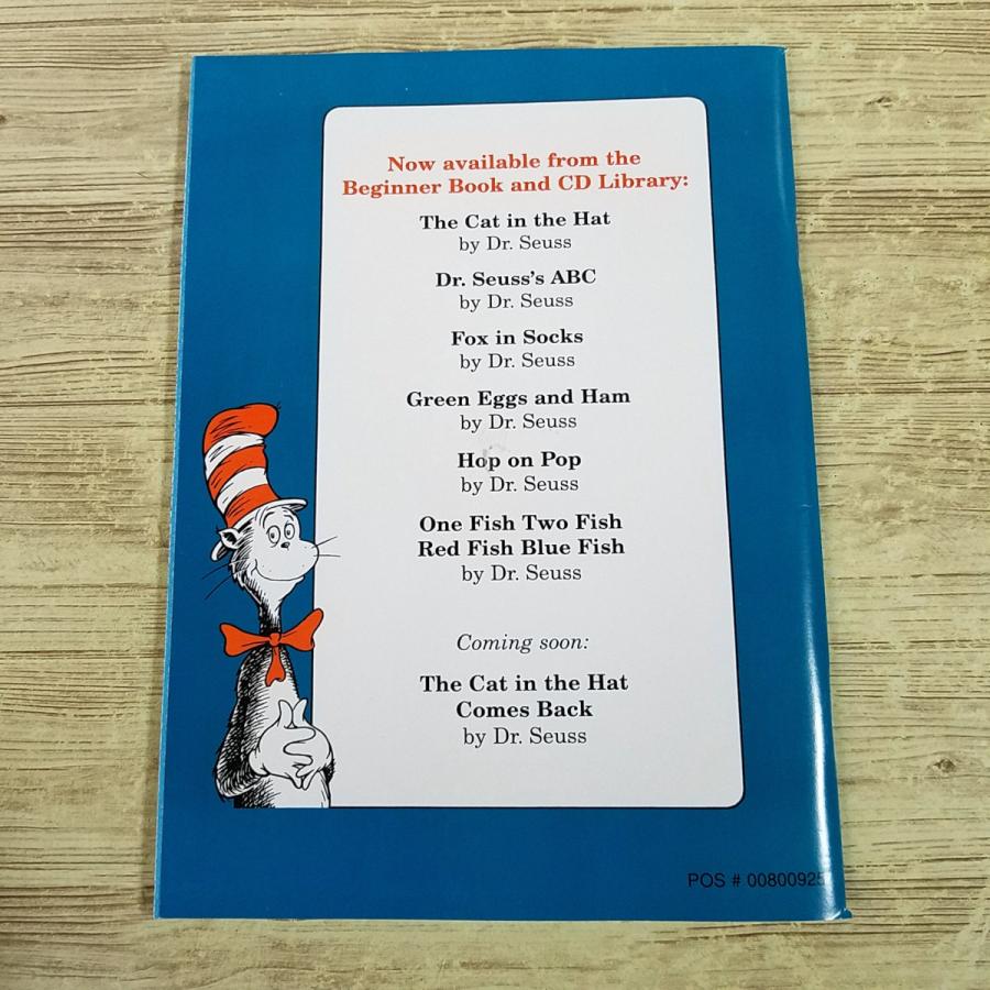 外国語絵本[CD付き ドクター・スース The Cat in the Hat Book & CD