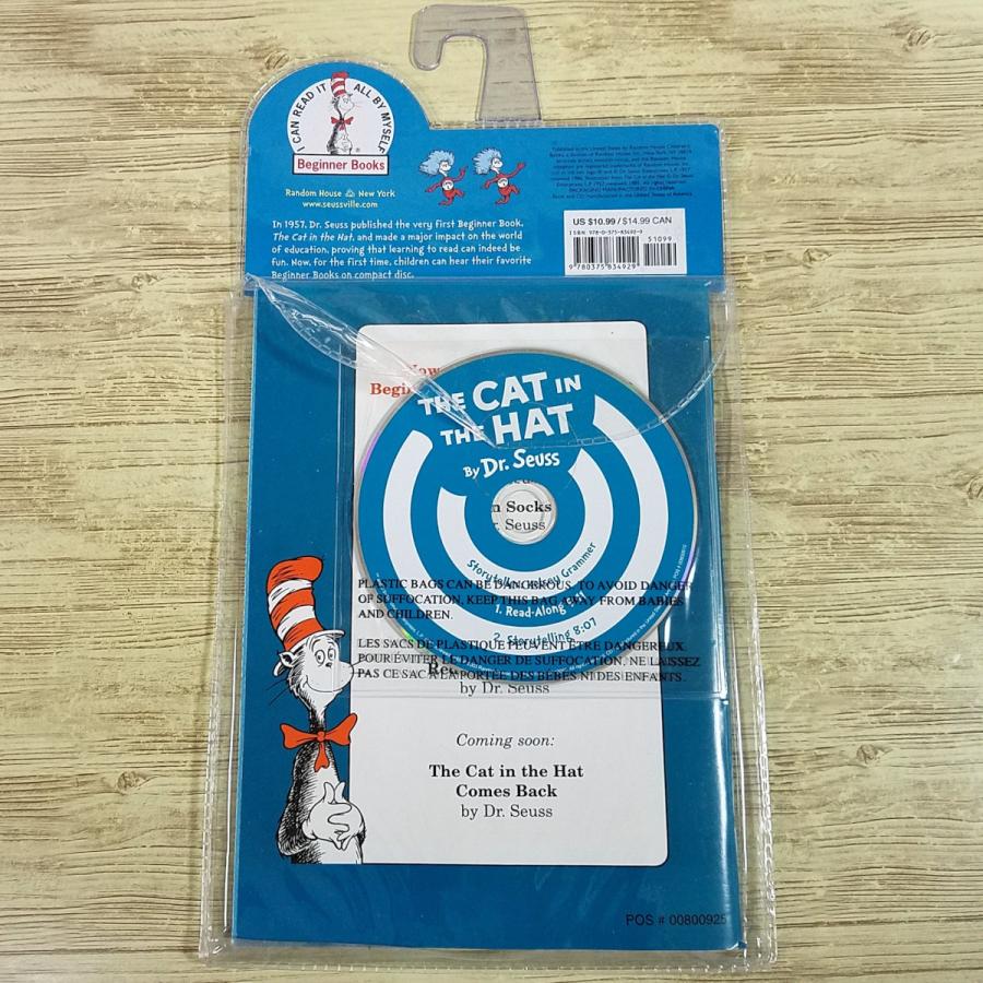 外国語絵本[CD付き ドクター・スース The Cat in the Hat Book & CD