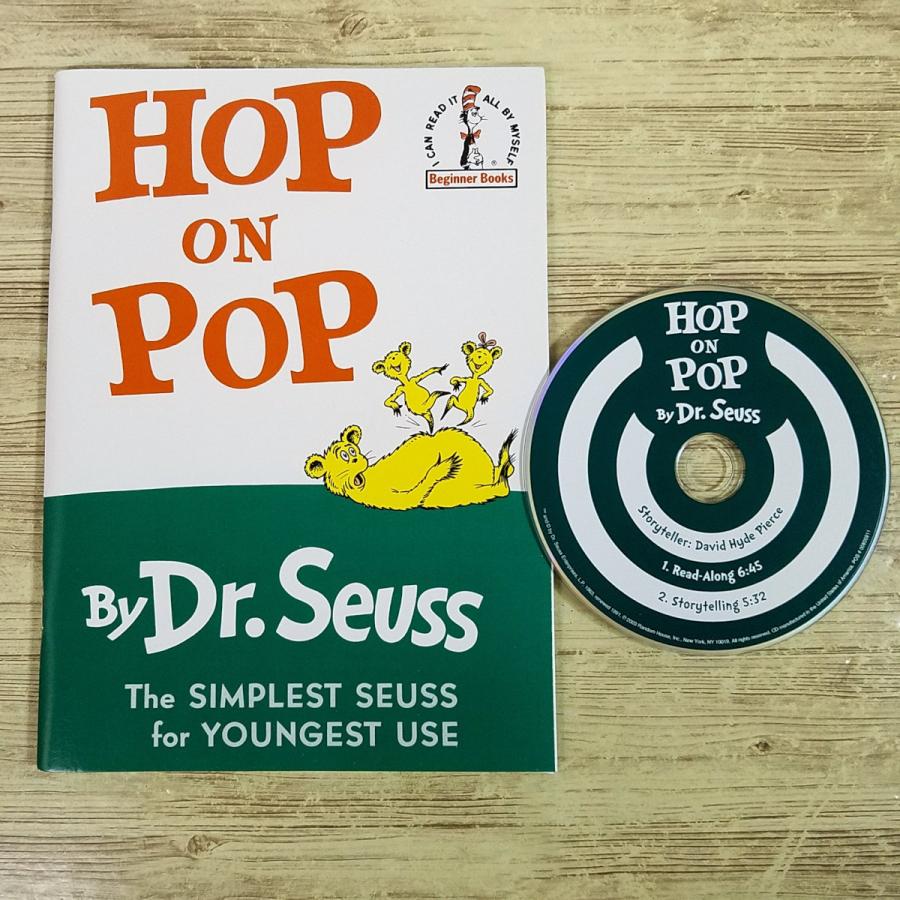 外国語絵本[CD付き ドクター・スース Hop on Pop Book & CD] 洋書 英語