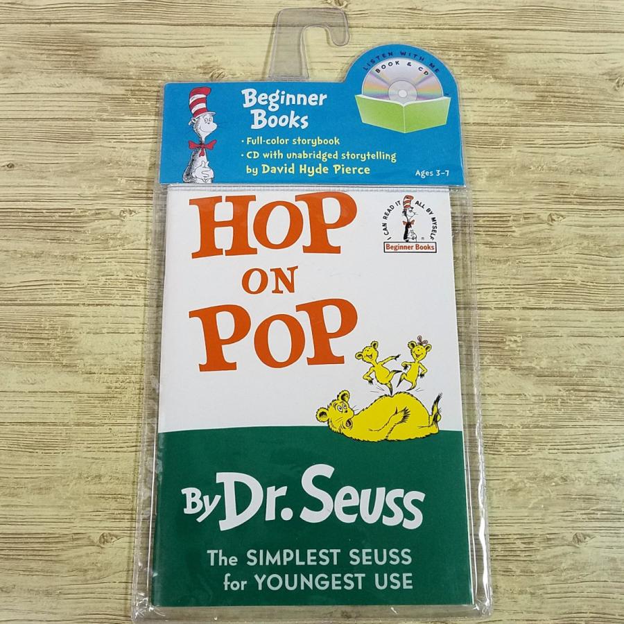 外国語絵本[CD付き ドクター・スース Hop on Pop Book & CD] 洋書 英語
