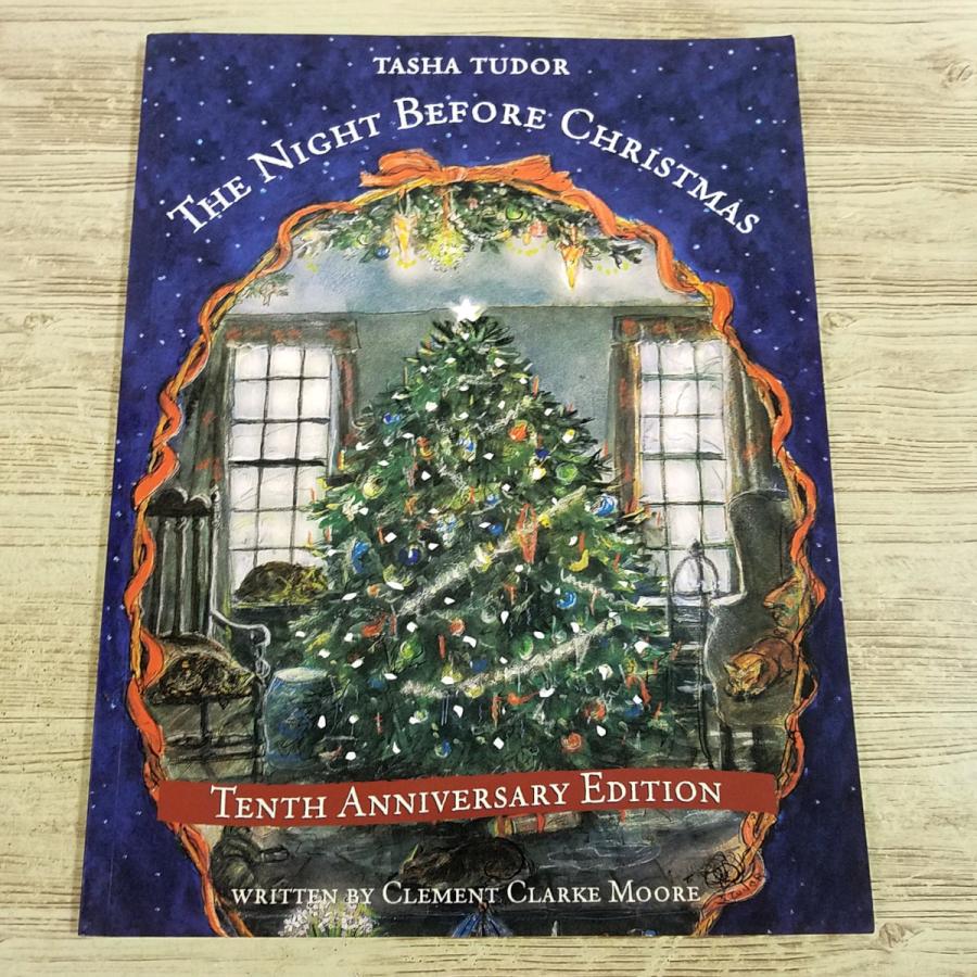 外国語絵本[ターシャ・テューダー クリスマスの まえのばん The Night