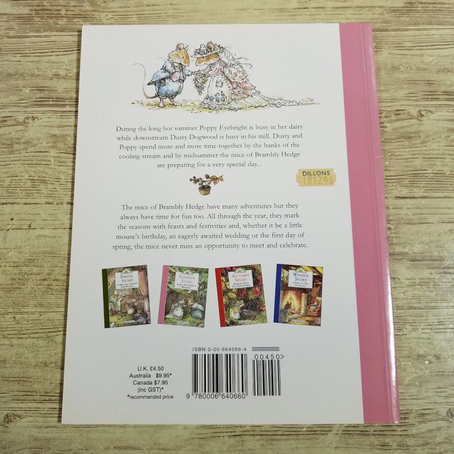 外国語絵本[のばらの村のものがたり BRAMBLY HEDGE SUMMER STORY