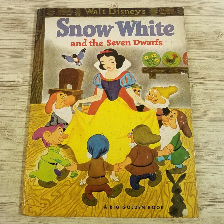 外国語絵本[ディズニー 白雪姫 Big Golden Book: Disney Snow White