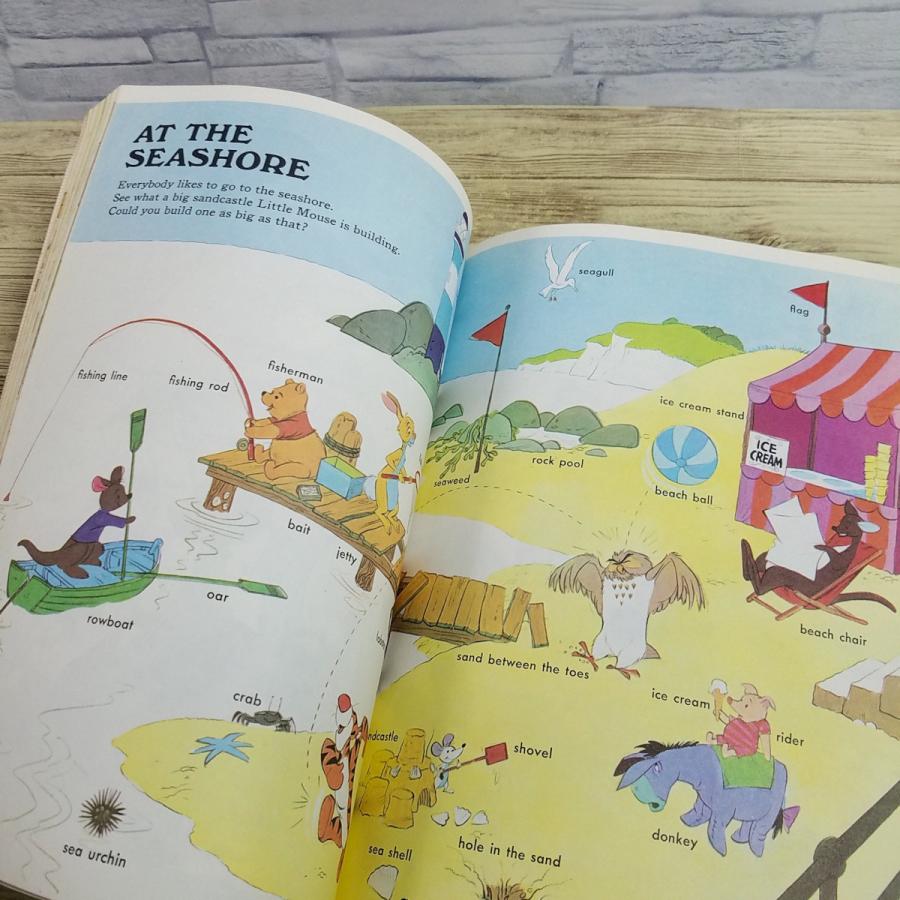 学習絵本[ディズニー THE GIANT WALT DISNEY WORD BOOK] 洋書 英語学習