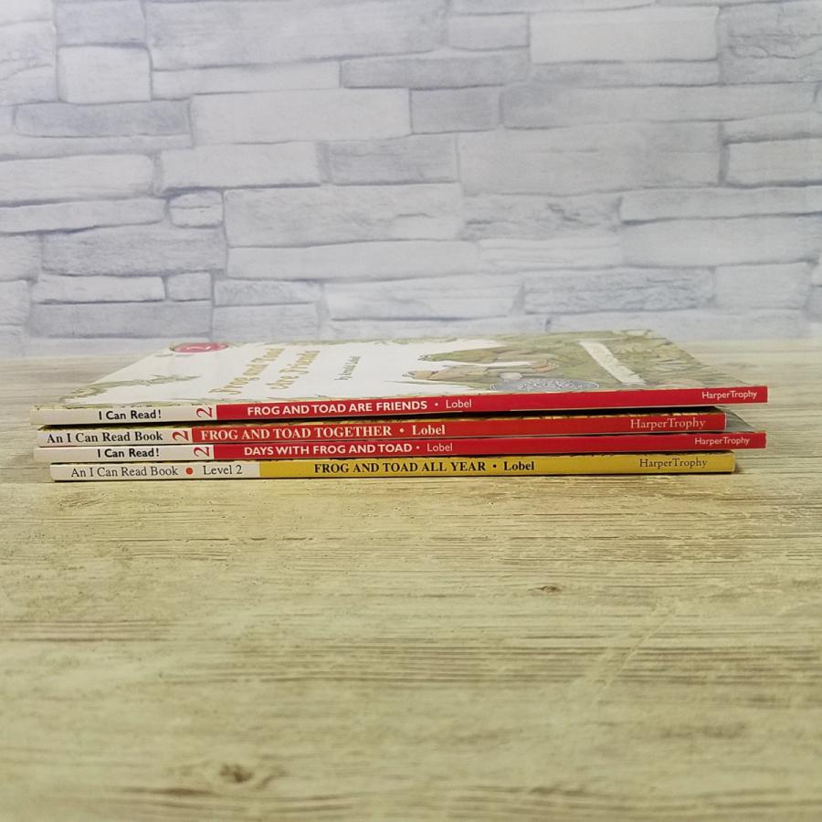 童話[アーノルド・ローベル がまくんとかえるくん Frog and Toad 4冊