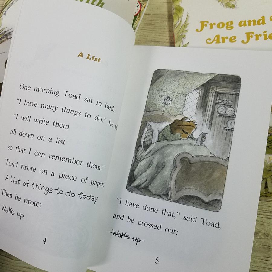 童話[アーノルド・ローベル がまくんとかえるくん Frog and Toad 4冊
