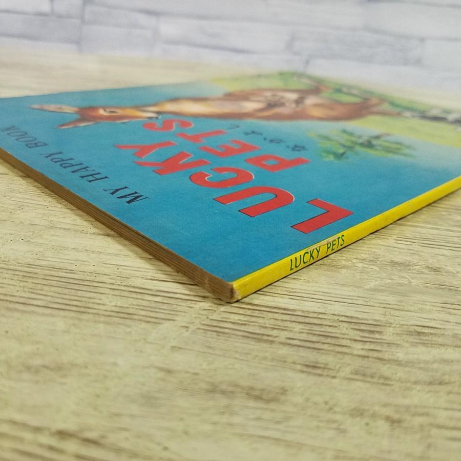 期間限定特価】学習絵本[MY HAPPY BOOK 3 LUCKY PETS なかよし] 日英