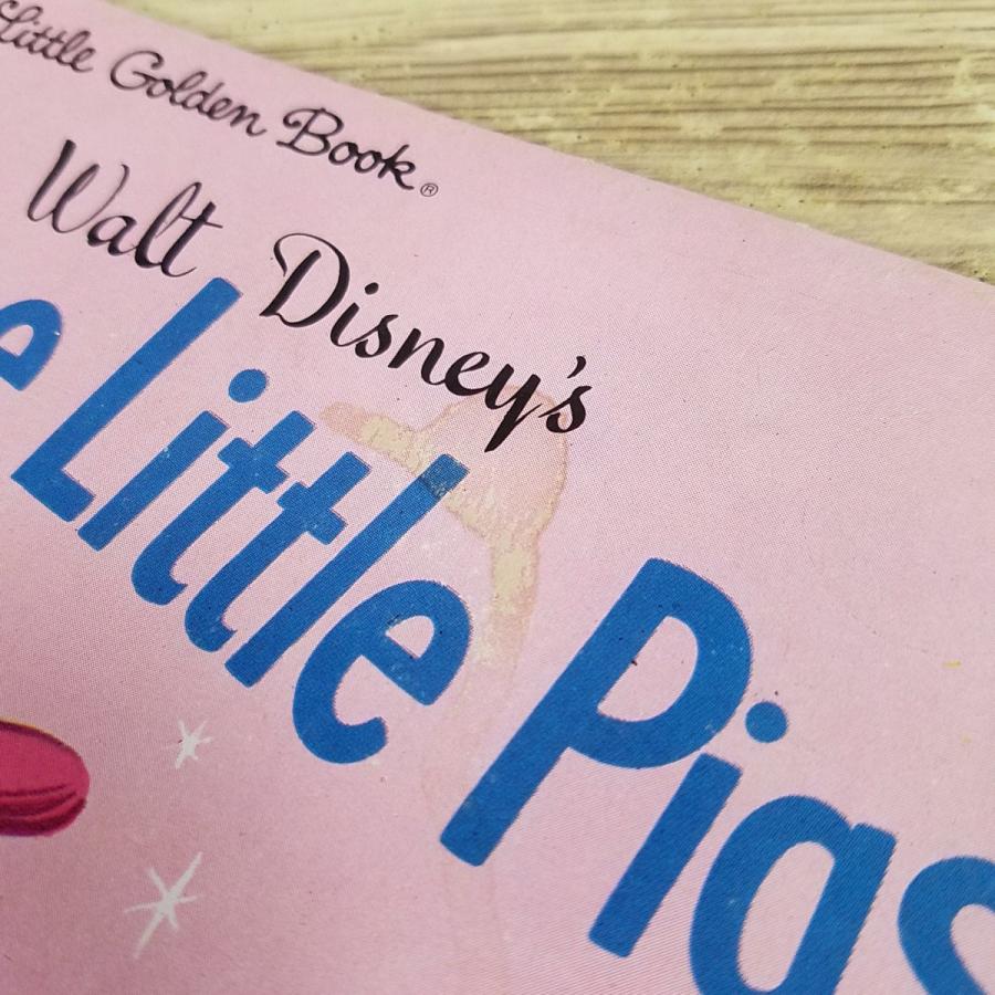 外国語絵本[ディズニー 三びきの子ぶた Walt Disney's The Three