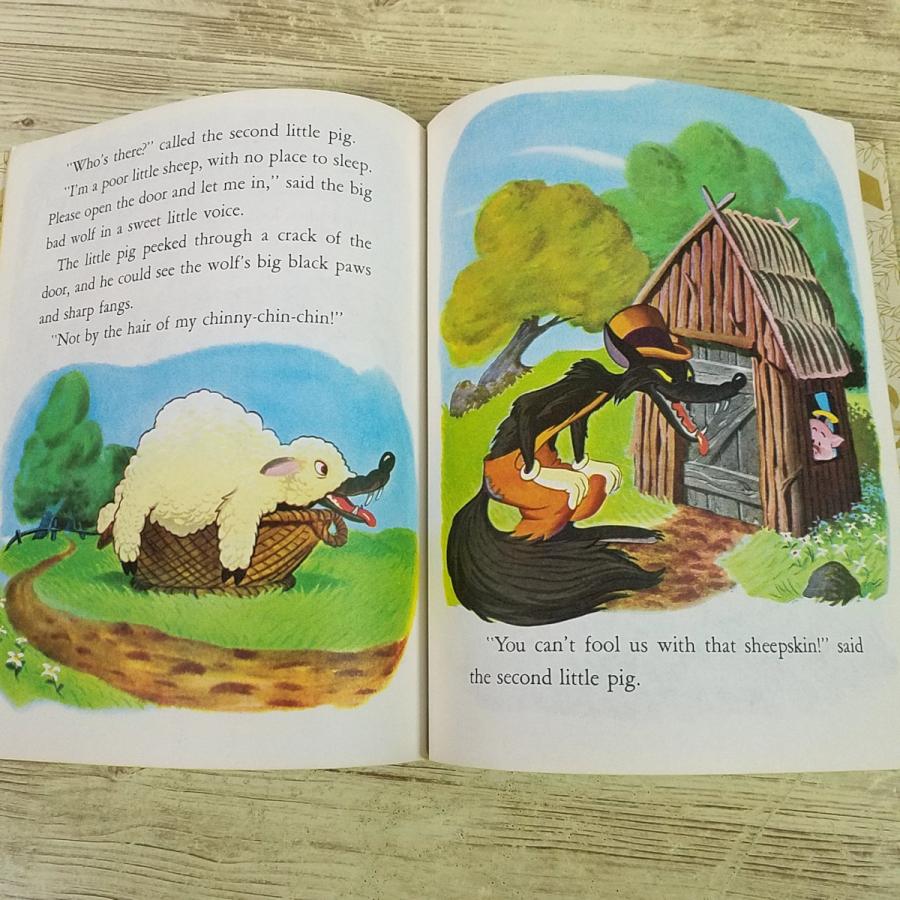 外国語絵本[ディズニー 三びきの子ぶた Walt Disney's The Three
