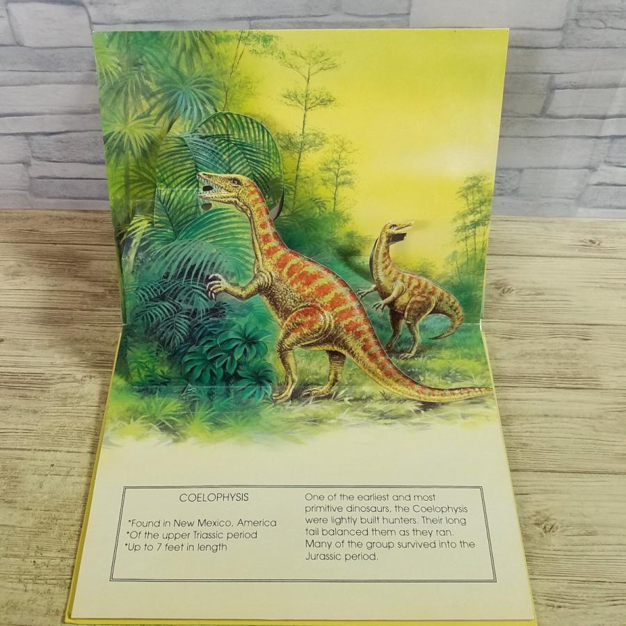仕掛絵本[恐竜ポップアップ DINOSAURS POP-UP BOOK : Tyrannosaurus