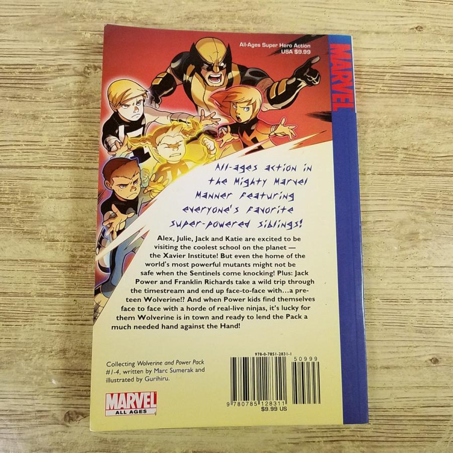 アメコミ[ウルヴァリン＆パワーパック Wolverine Power Pack: The Wild