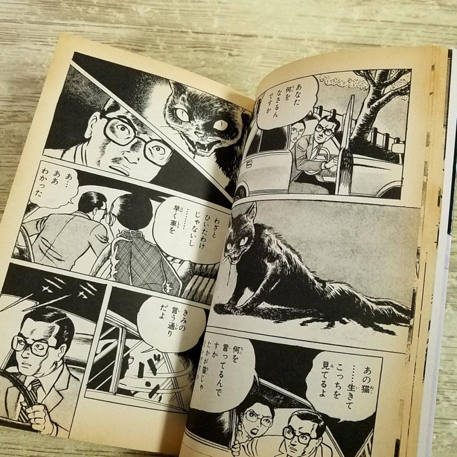 恐怖マンガ[浜慎二 恐怖！たたりの黒猫] 浜慎二 リップウ書房レモン